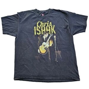 Chris Isaak 2014 Tour Graphic T-Shirt Black 2X